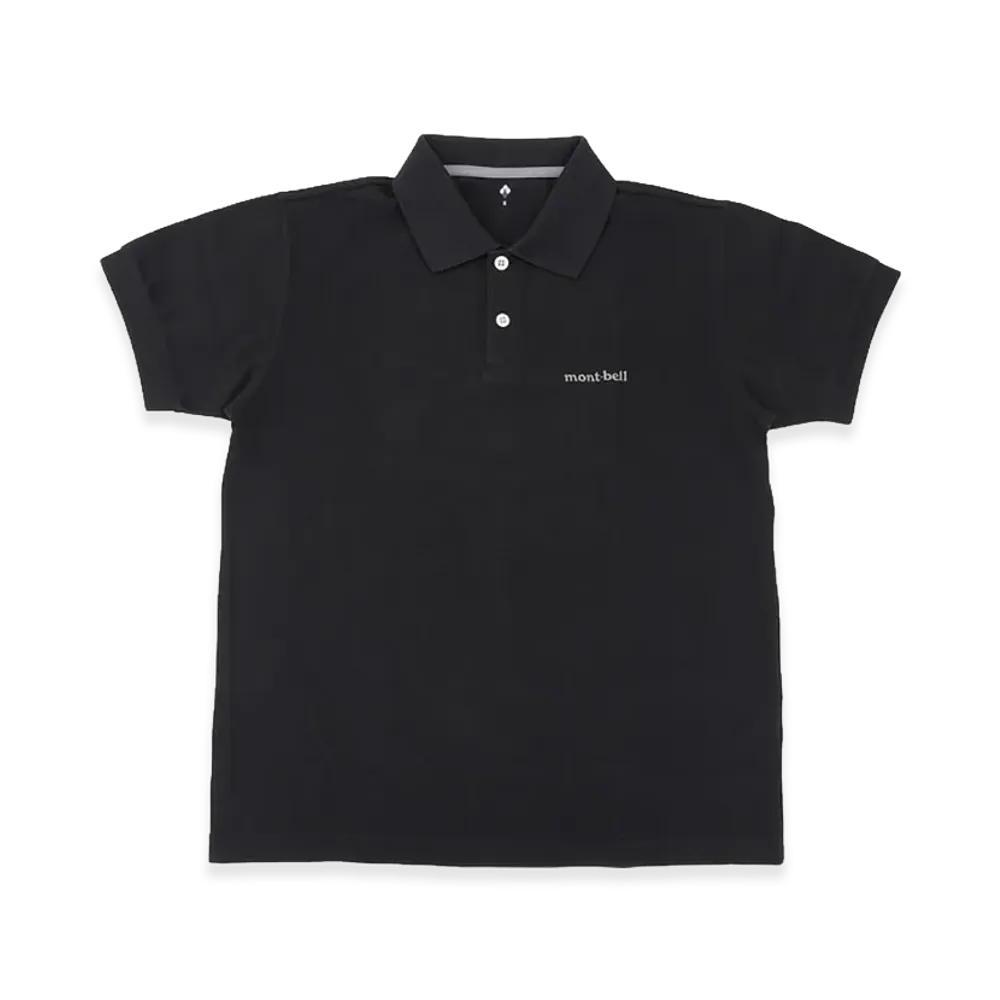 mont-bell Polo Shirt "Black"