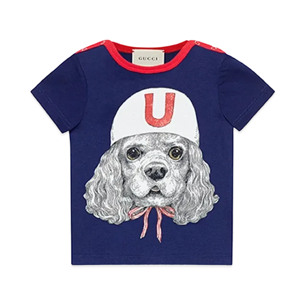 GUCCI x Yuko Higuchi Baby T-shirt "Blue"