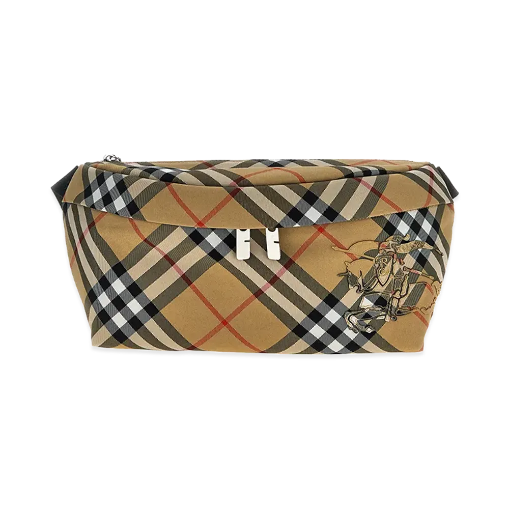 Burberry Check Waist Bag "Beige"