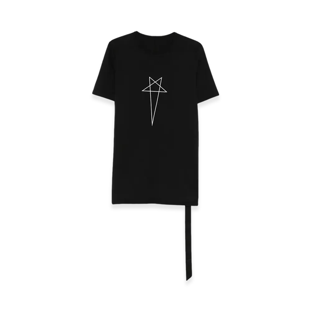Rick Owens DRKSHDW Level T-Shirt "Black Milk"