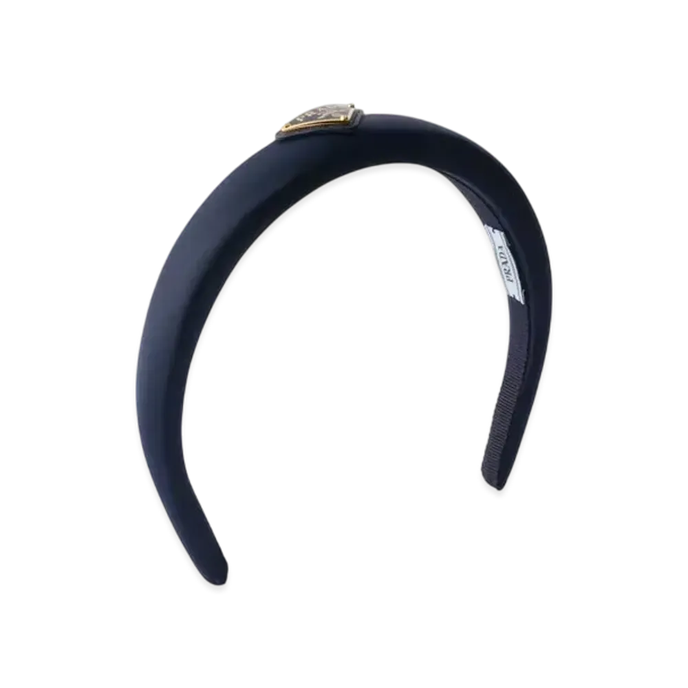 PRADA Re-Nylon Headband "Navy"