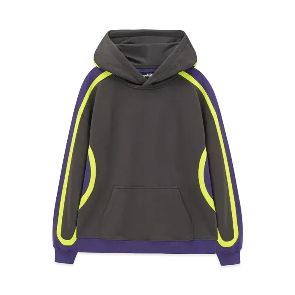 SUPPLIER Multi Paneled Hoodie "Multi"