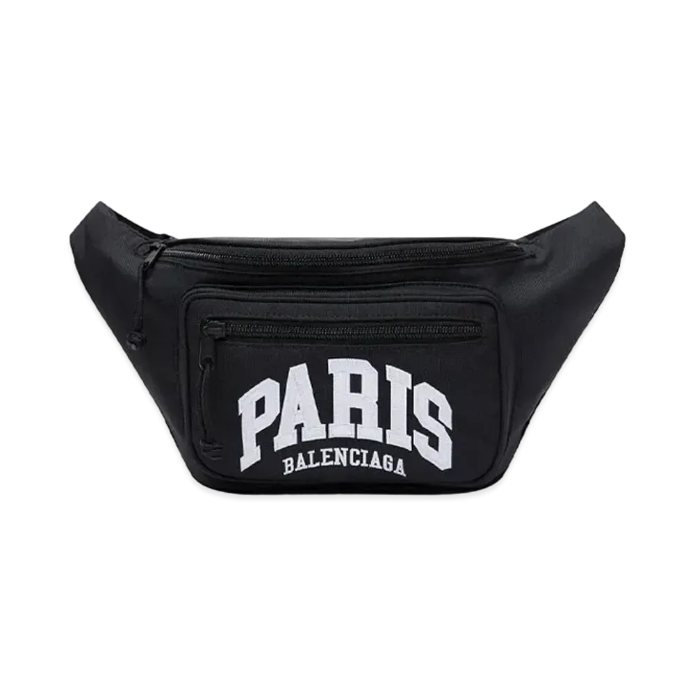 BALENCIAGA Cities Paris Explorer Beltpack "Black"
