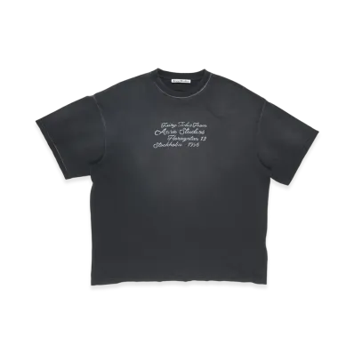 Acne Studios Logo T-Shirt "Black"