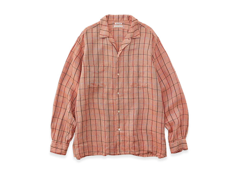 NICENESS E.Romeo check Shirt "Red"