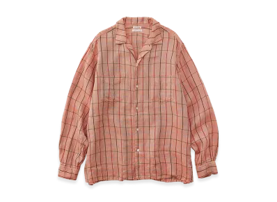 NICENESS E.Romeo check Shirt "Red"