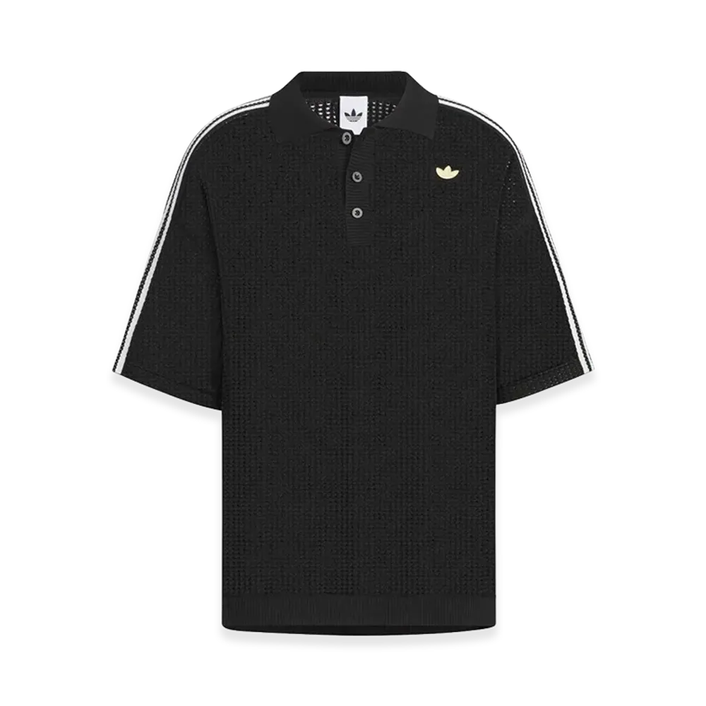 adidas Loose Fit Polo Shirt "Black"