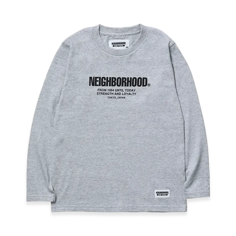 NEIGHBORHOOD Ot. Tee LS-3 "Gray"