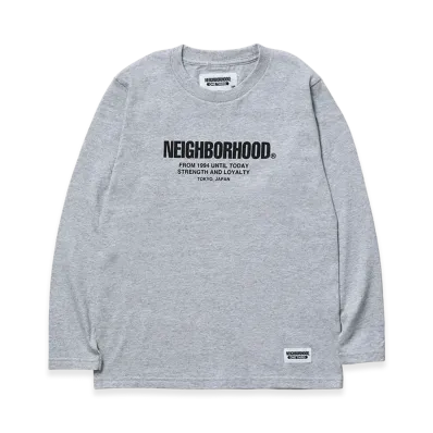 NEIGHBORHOOD Ot. Tee LS-3 "Gray"
