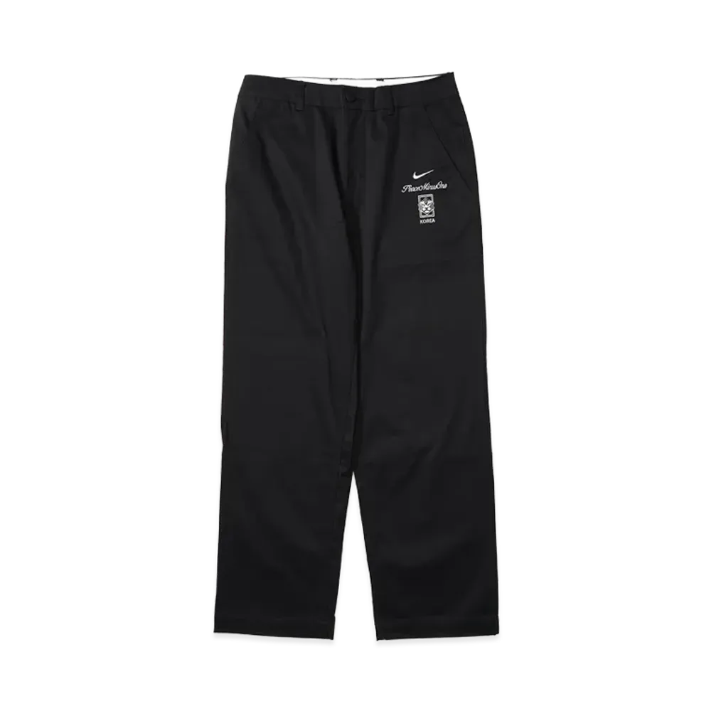 Nike x PEACEMINUSONE X2 World Cup Chino Pants South Korea "Black" / G-Dragon
