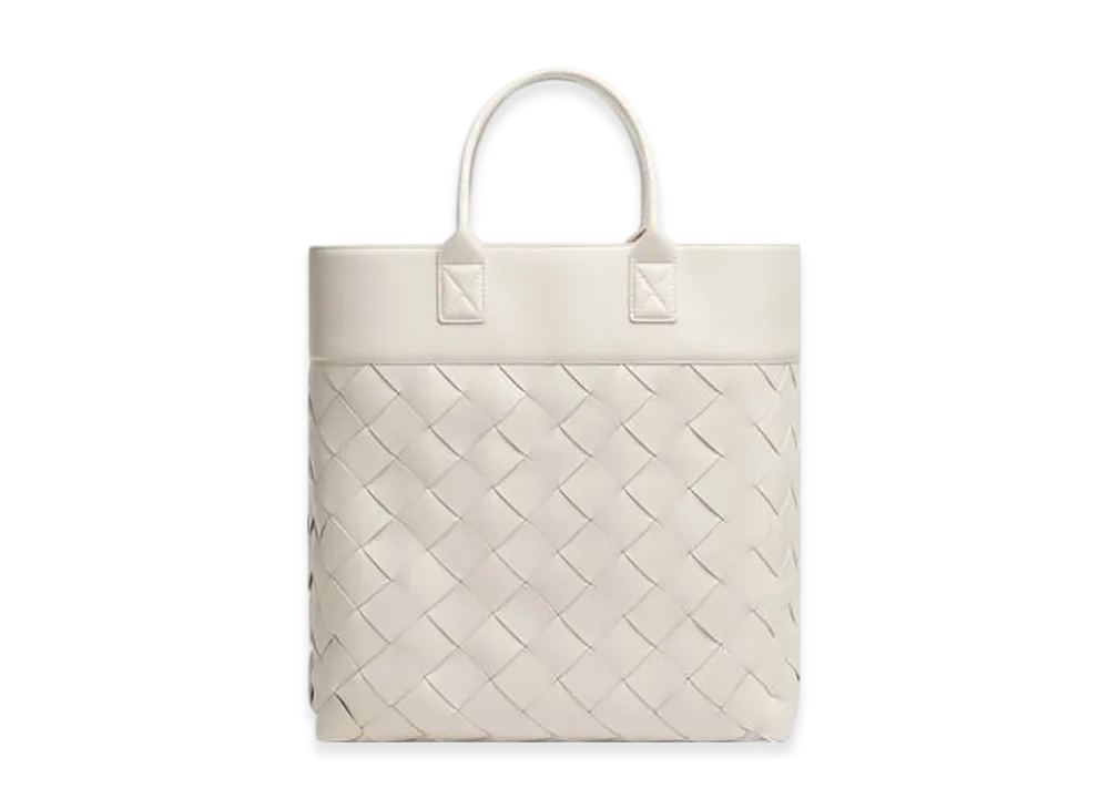 Bottega Veneta Maxi Intreccio Tote "Mist"