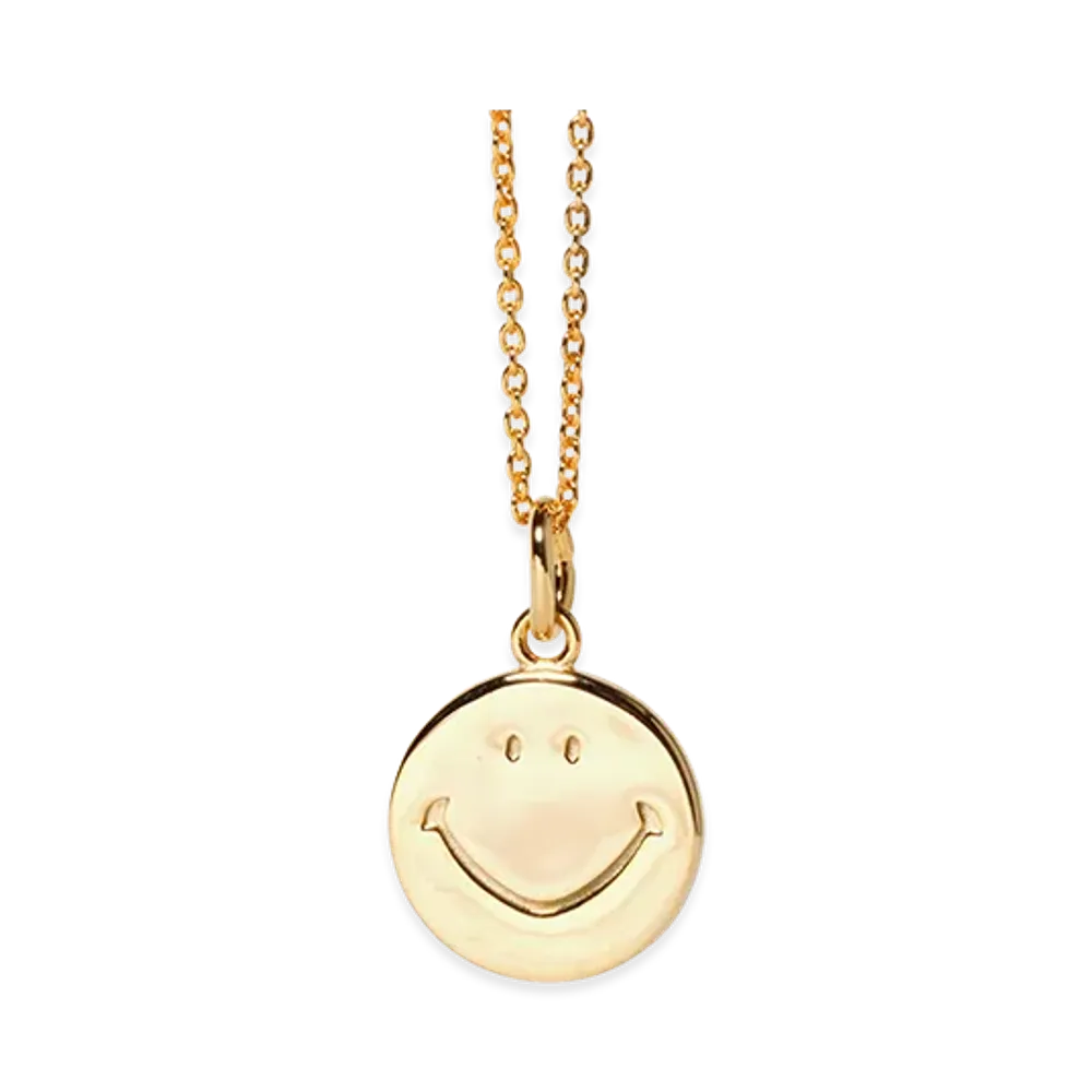 NEEDLES Pendant - Gold Plate "Smile"
