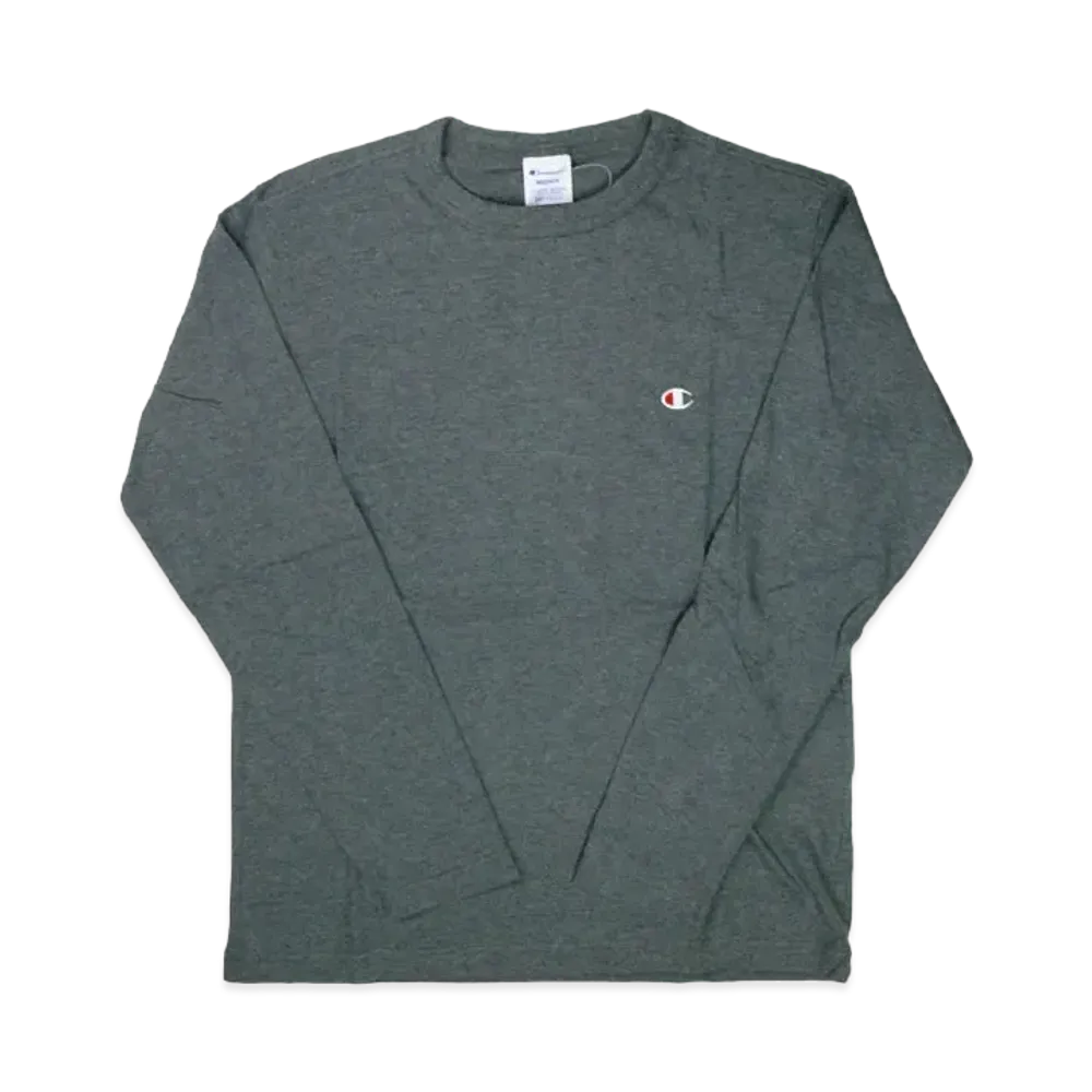 Champion Long Sleeve T-shirt "Heather Charcoal"