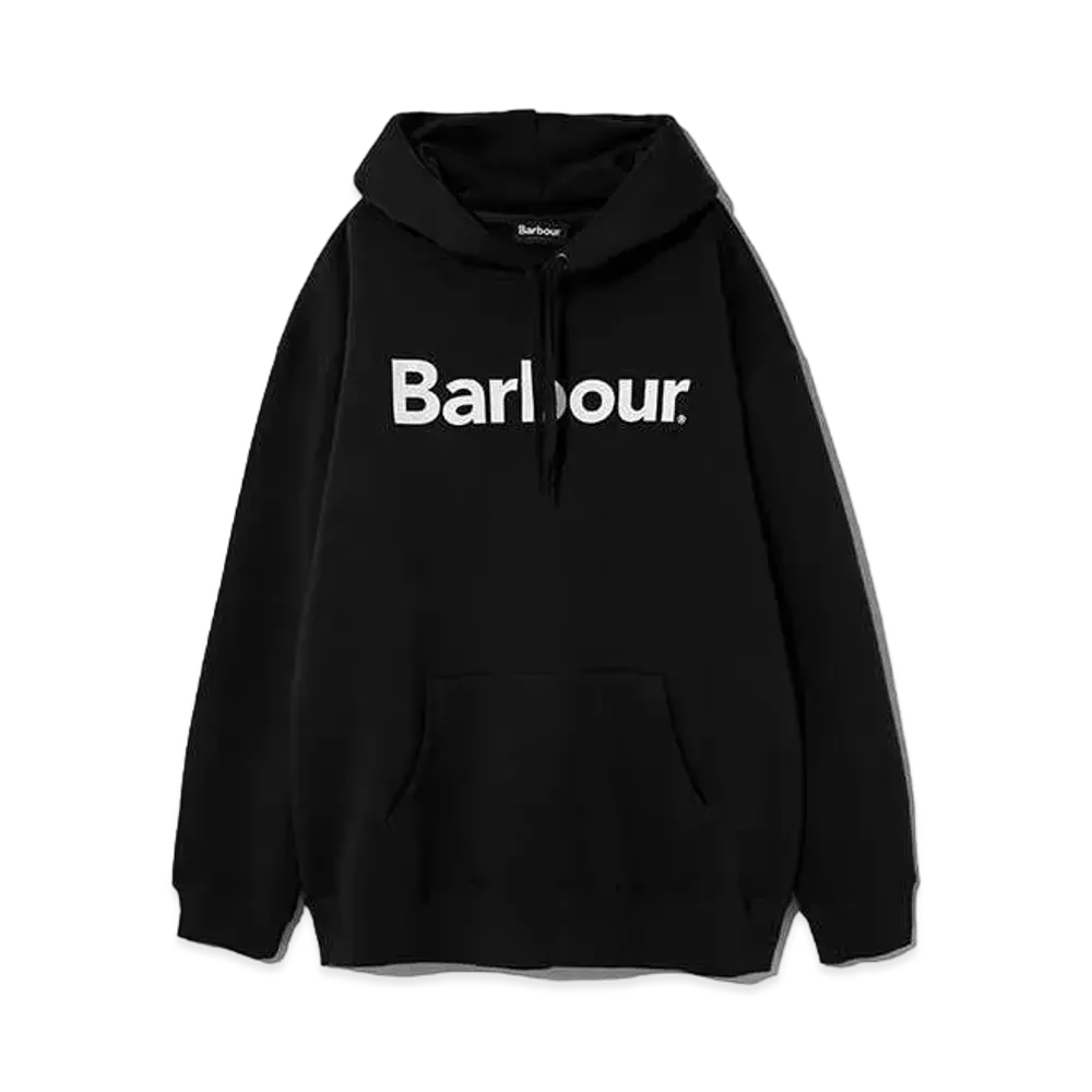 Barbour Japan Limited Logo Sweat Hood Hoodie "Black"