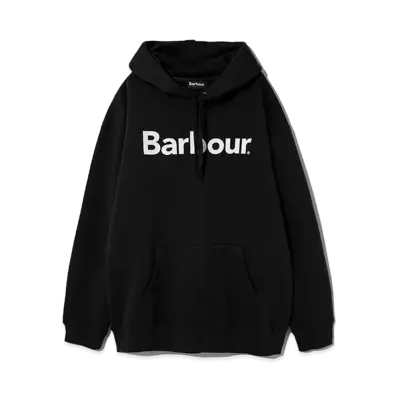 Barbour Japan Limited Logo Sweat Hood Hoodie "Black"