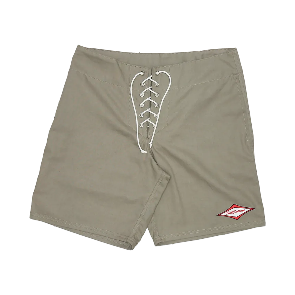 Subculture Organic Cotton Surf Shorts "Sand Beige"
