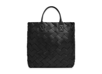 Bottega Veneta Maxi Intreccio Tote "Black"