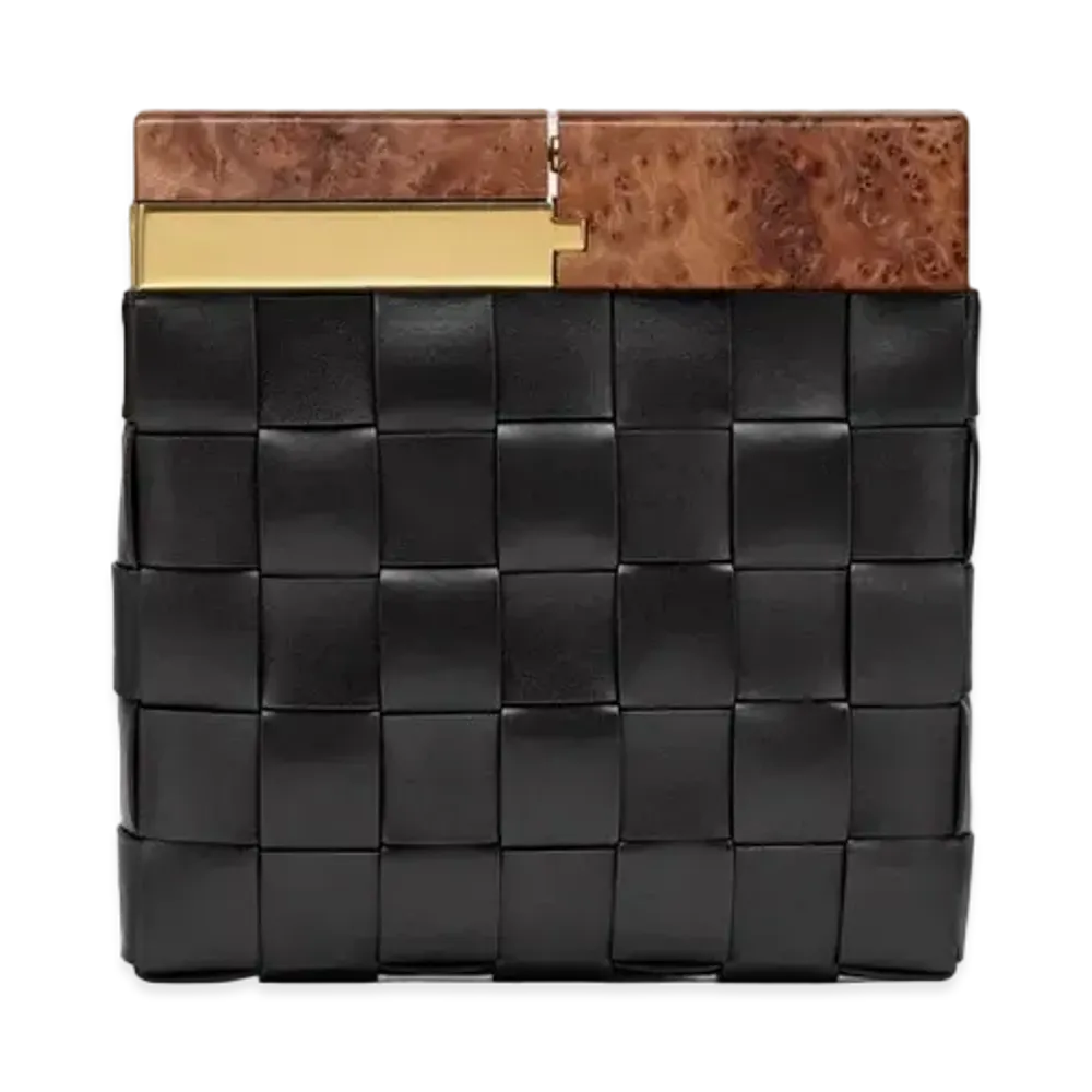 Bottega Veneta Snap "Nero Naturale"