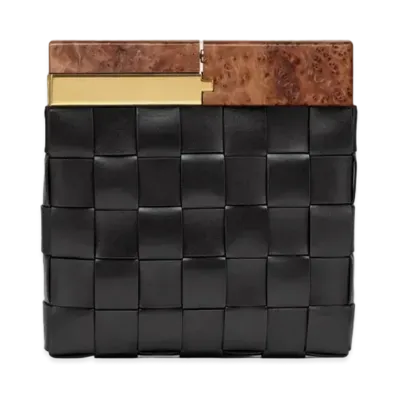 Bottega Veneta Snap "Nero Naturale"