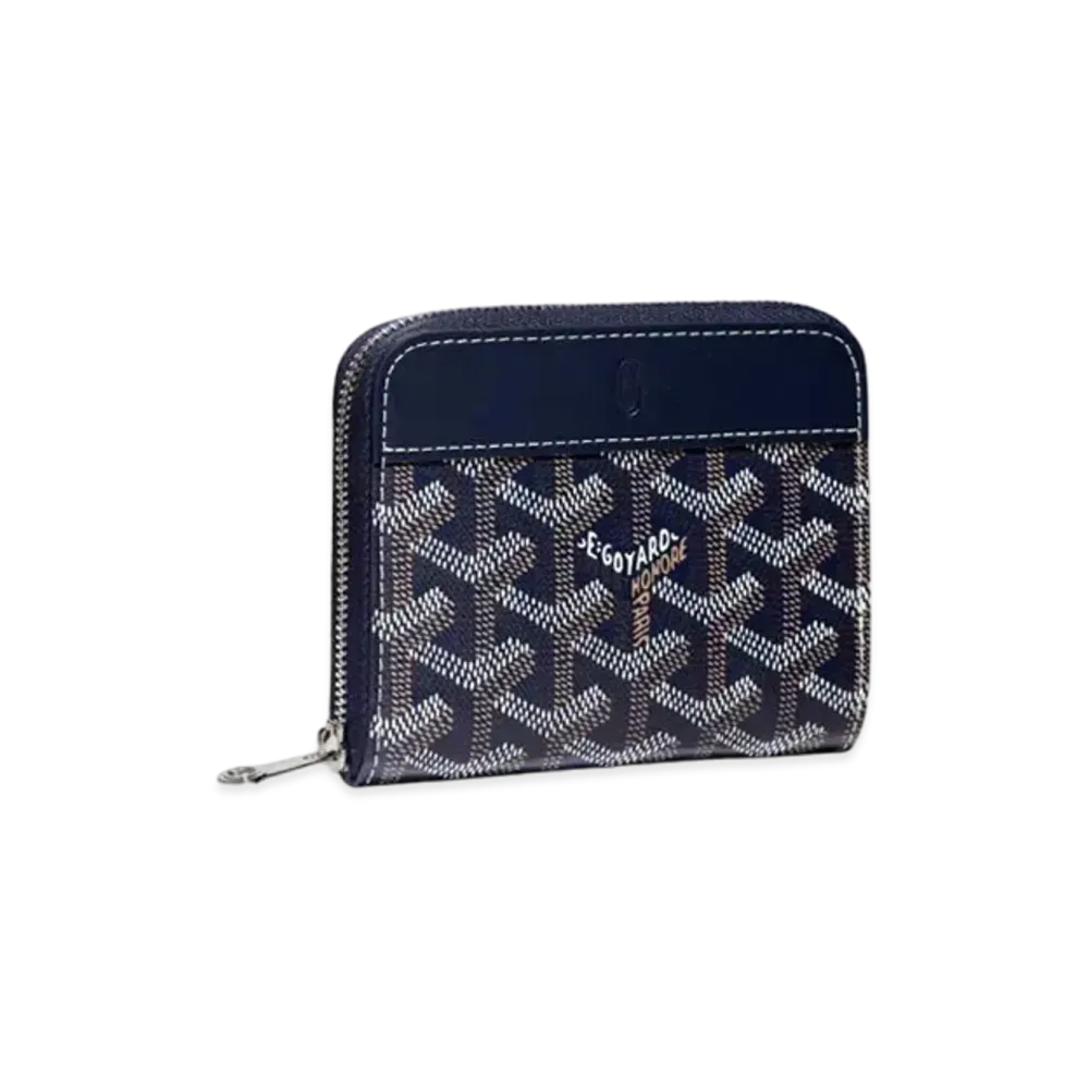 Goyard Matignon PM Wallet "Navy"