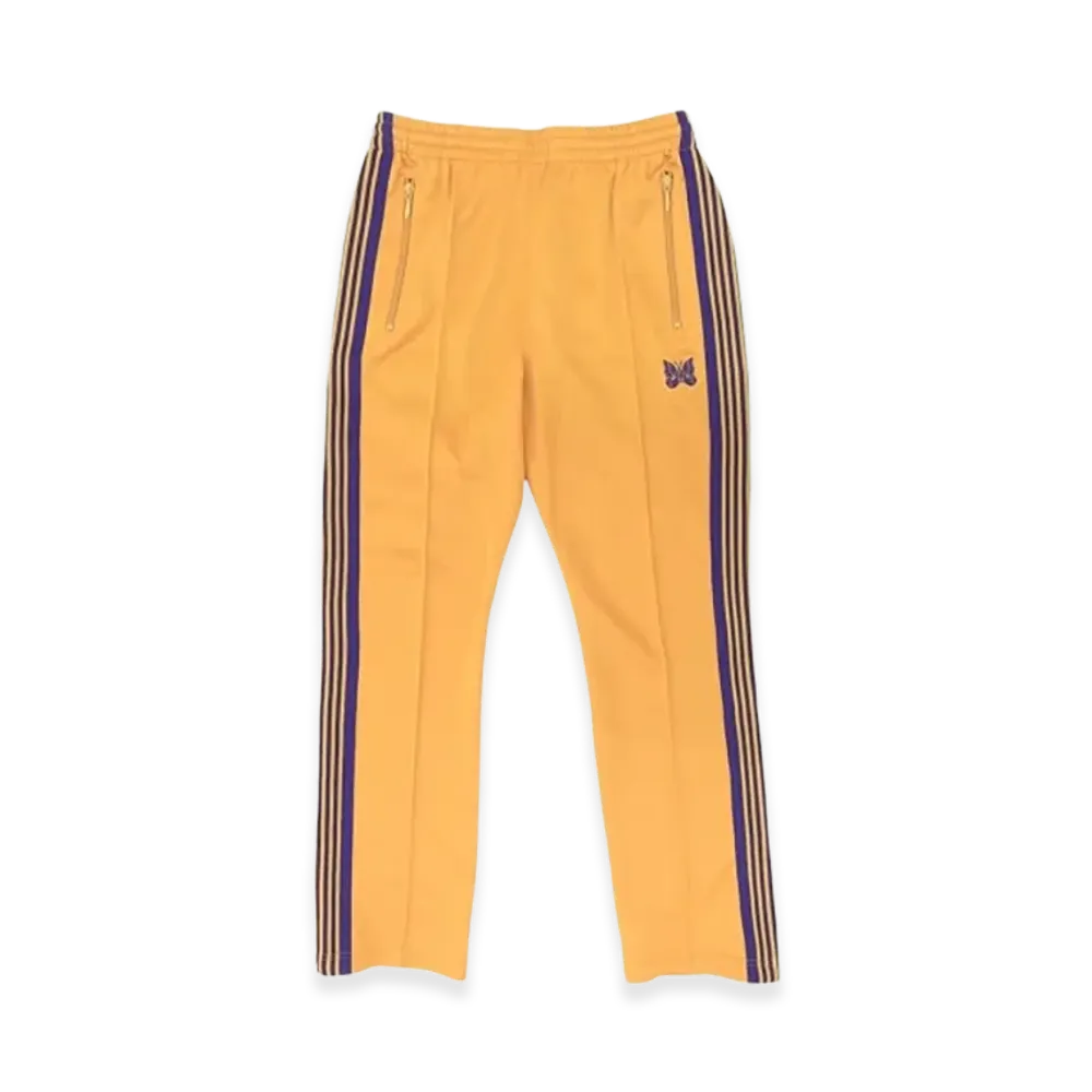 NEEDLES Narrow Track Pant - Poly Smooth "Yellow"