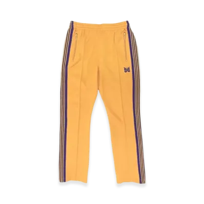 NEEDLES Narrow Track Pant - Poly Smooth "Yellow"