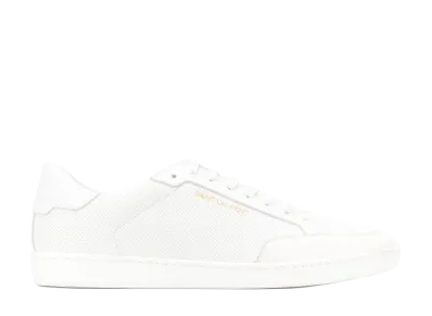 Saint Laurent Leather Court Classic SL/10 Sneakers "White"