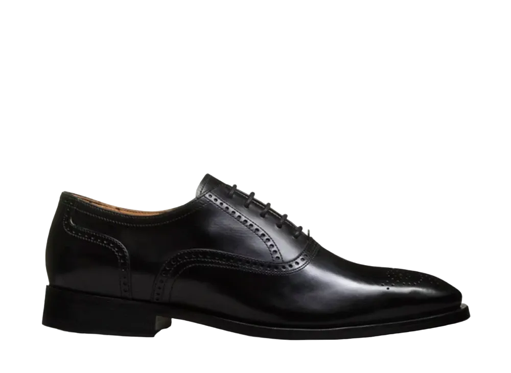 Allen Edmonds Siena Medallion Oxford Dress Shoe "Black" 5698 D
