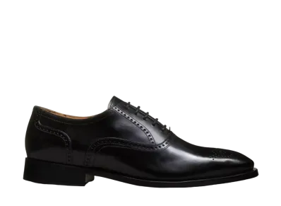 Allen Edmonds Siena Medallion Oxford Dress Shoe "Black" 5698 D
