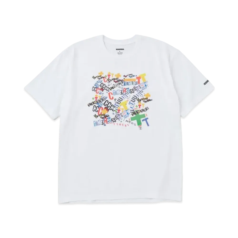 NEIGHBORHOOD x THE TIMERS . Tee SS "White"