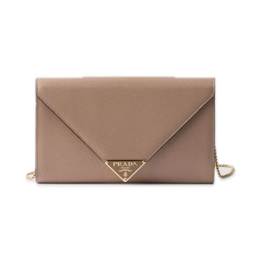 PRADA Saffiano Leather Mini Bag "Powder"