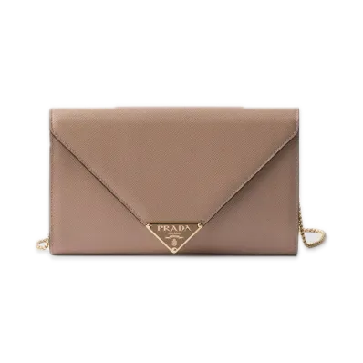 PRADA Saffiano Leather Mini Bag "Powder"