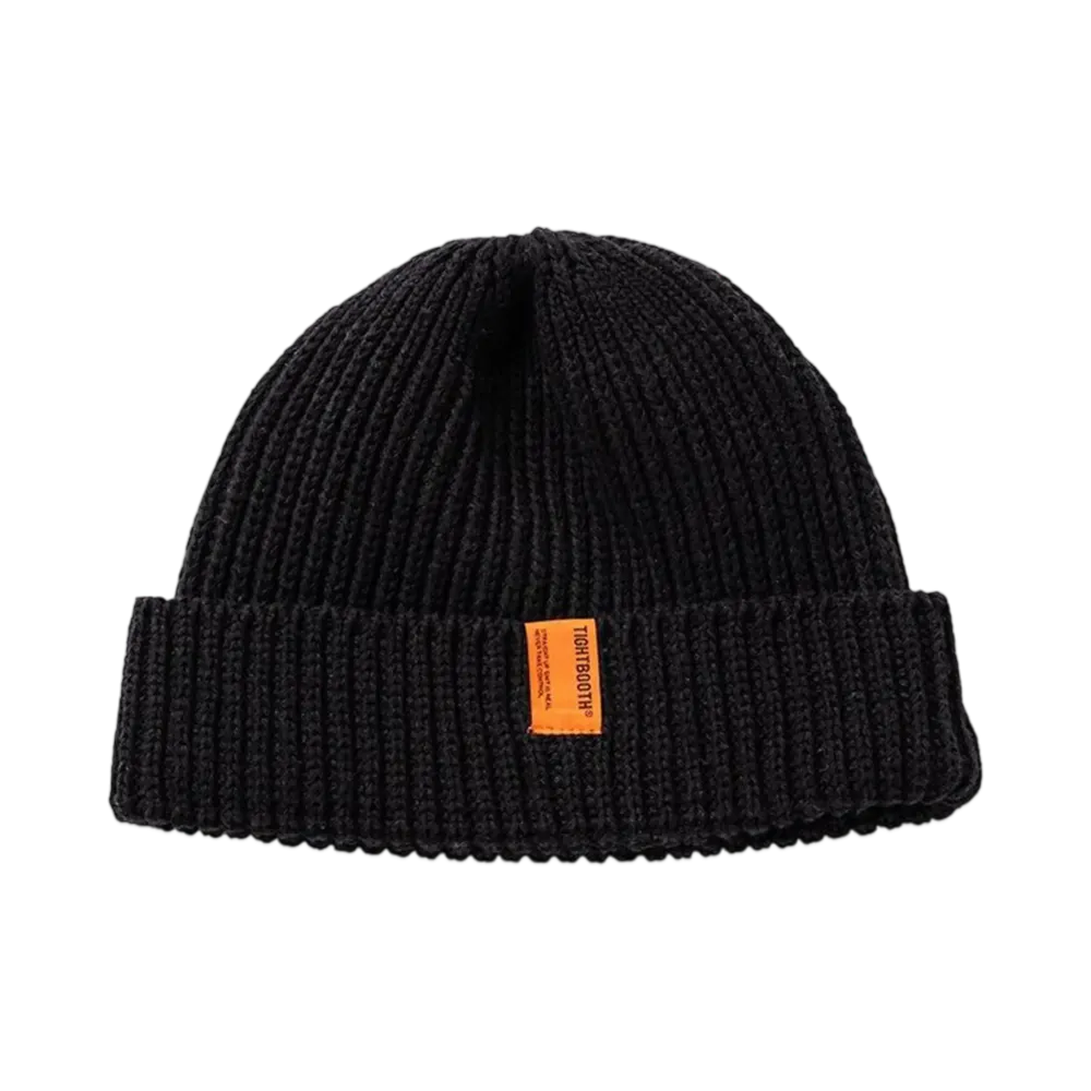TIGHTBOOTH Tag Beanie "Black"