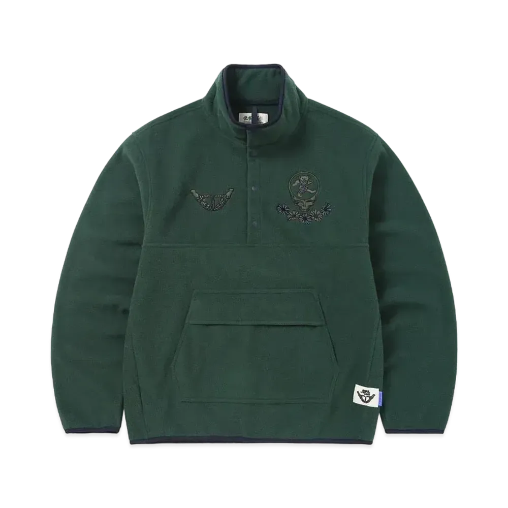 thisisneverthat GD SYF Fleece Pullover "Dark Green"