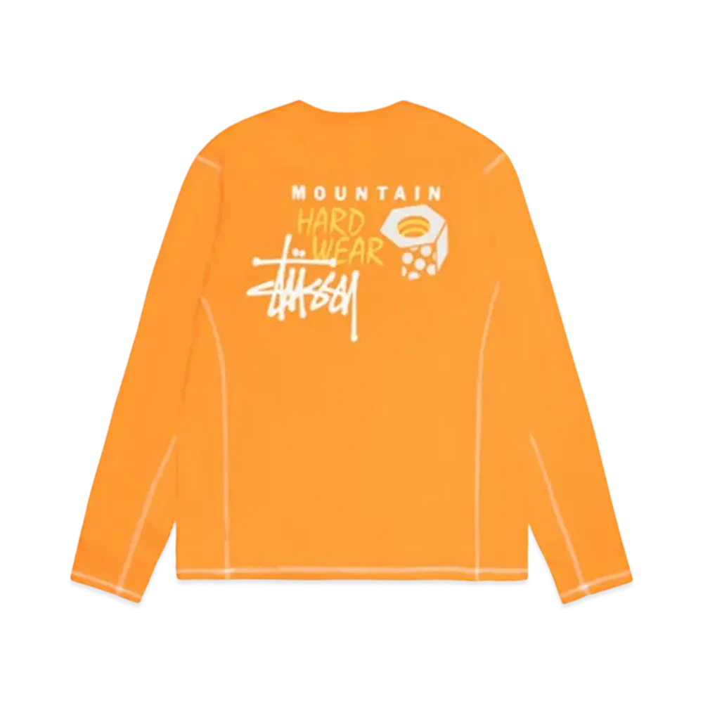Stussy x Mountain Hardwear LS Tee "Alpine Orange"