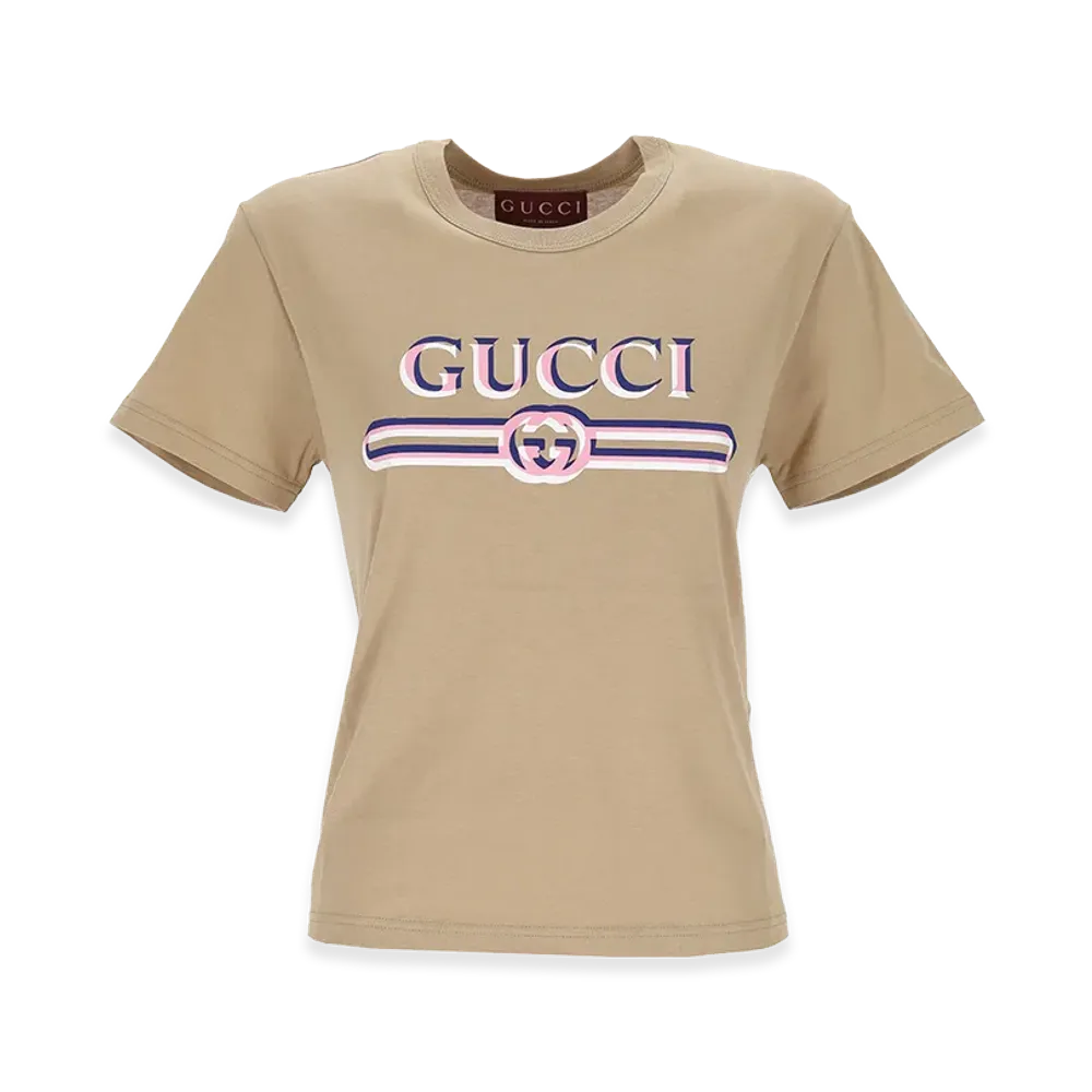 GUCCI Women's T-Shirt "Light Camel"