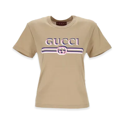 GUCCI Women's T-Shirt "Light Camel"