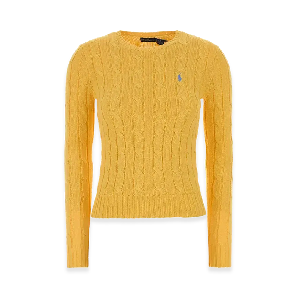 Polo Ralph Lauren Women's Cotton Sweater "Yellow"