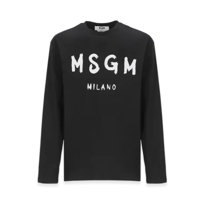 MSGM LS T-Shirt "Black"