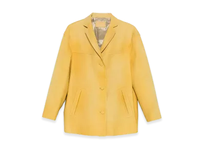 PRADA Wonen's Leather Jacket "Yellow"