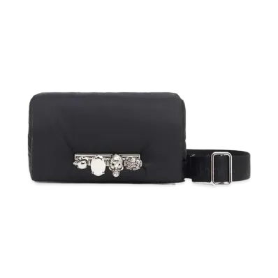 Alexander McQUEEN Puffy Knuckles Bumbag "Black"