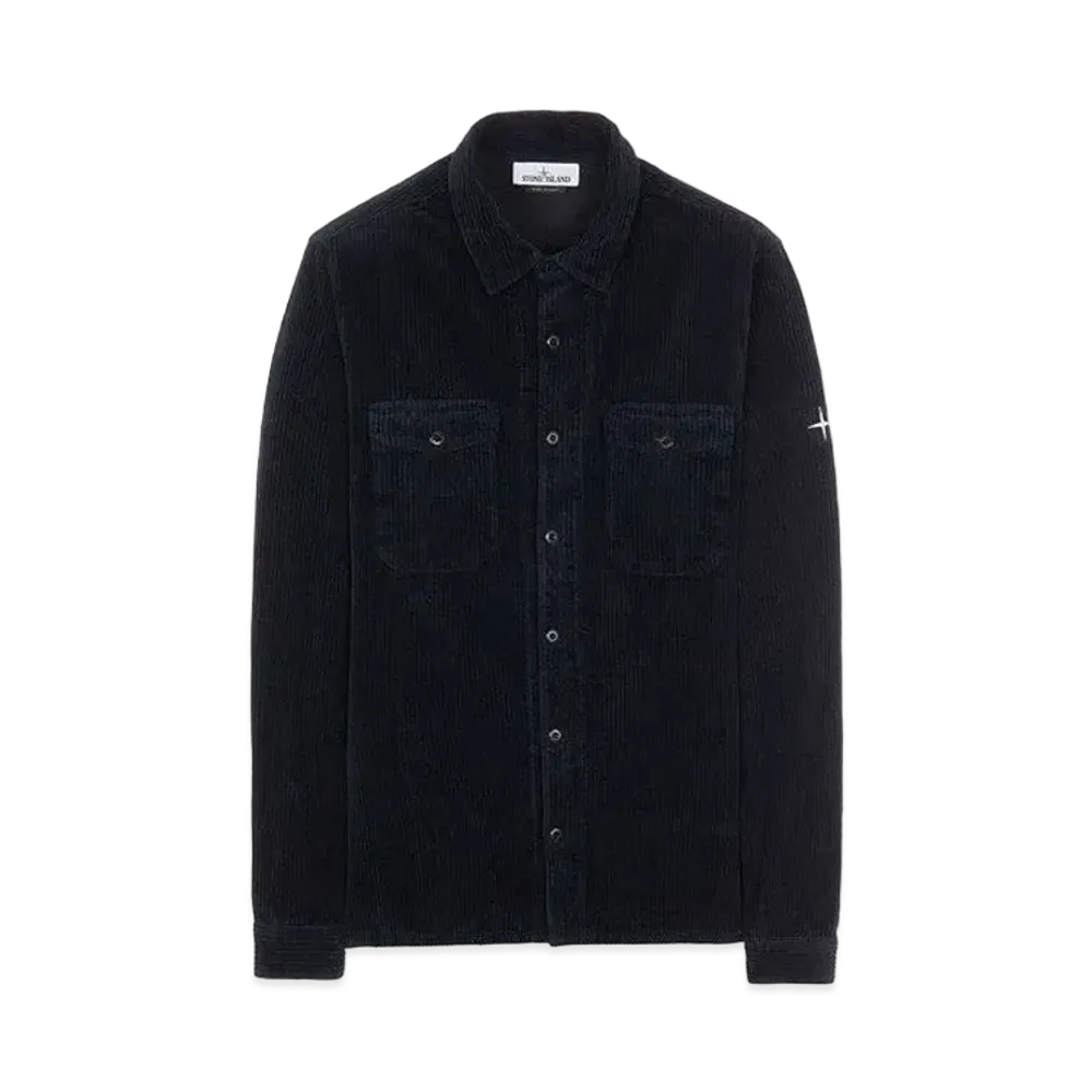 Stone Island 12111 COTTON CORDUROY_REGULAR FIT "Blue"
