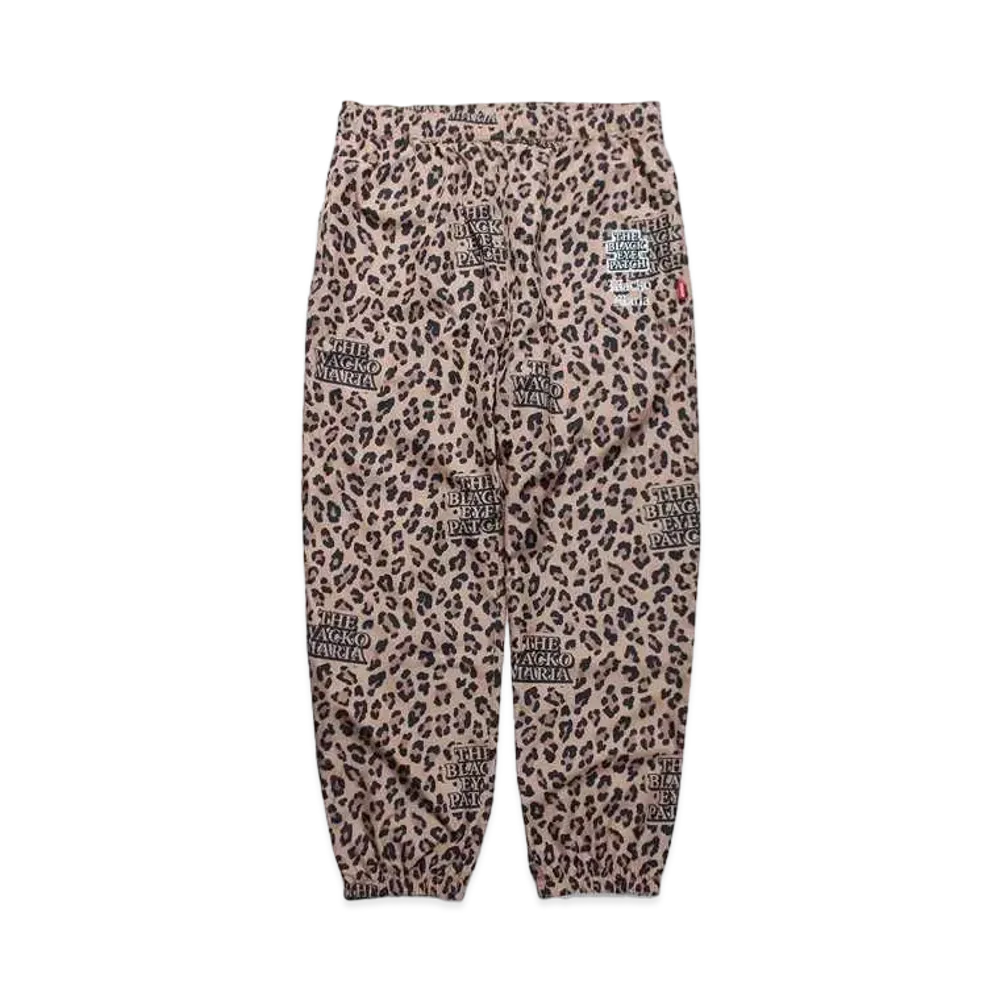 BlackEyePatch WACKO MARIA Leopard Track Pants "Brown"