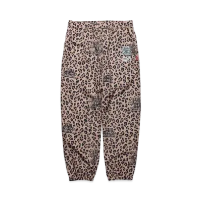 BlackEyePatch WACKO MARIA Leopard Track Pants "Brown"