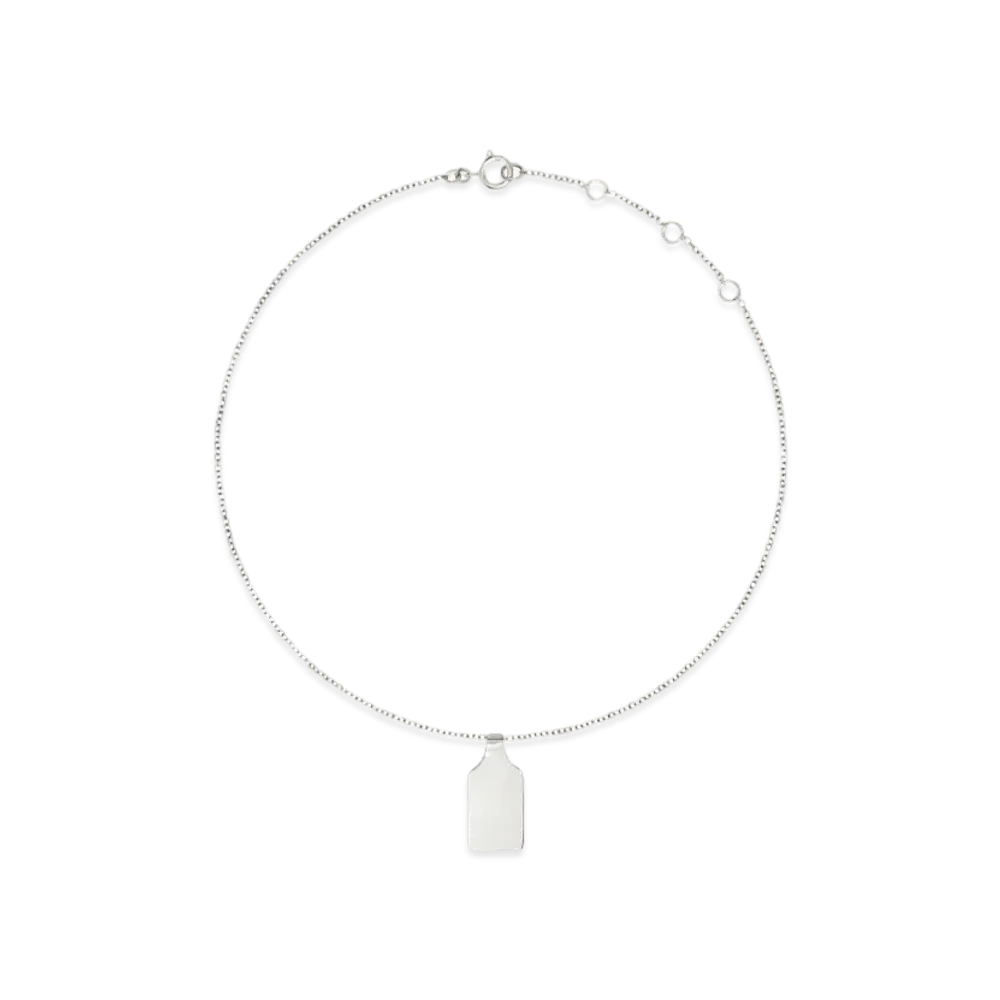 Courreges Little Charm Necklace "Silver"