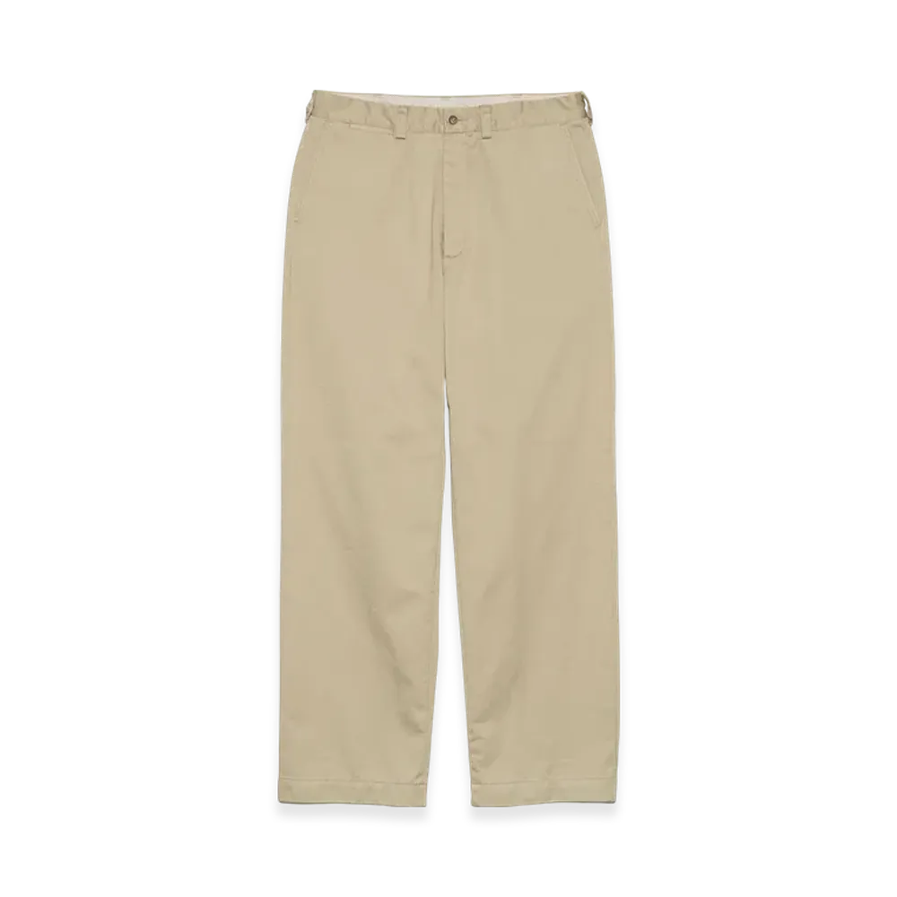nanamica Wide Straight Chino Pants "Khaki"