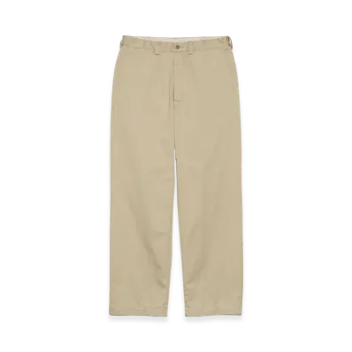 nanamica Wide Straight Chino Pants "Khaki"