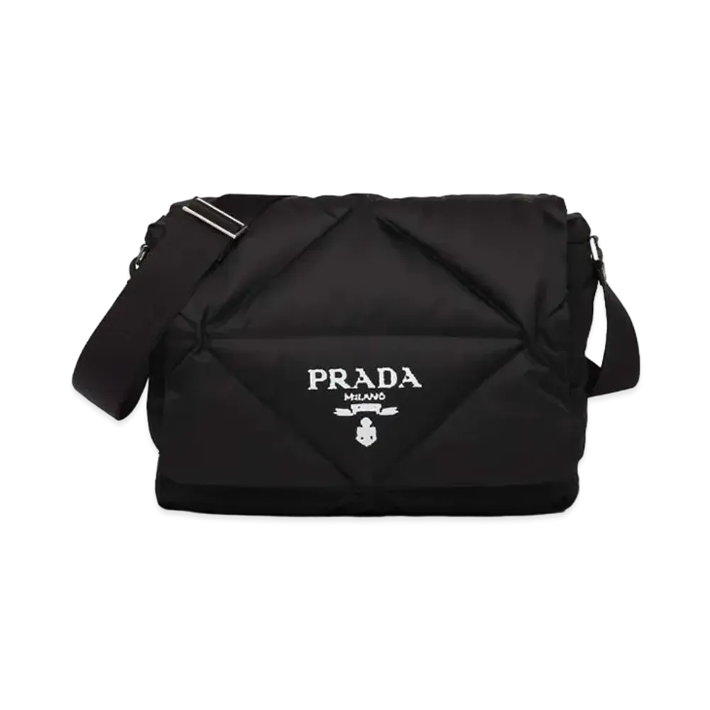 PRADA Re-Nylon Shoulder Bag "Black"
