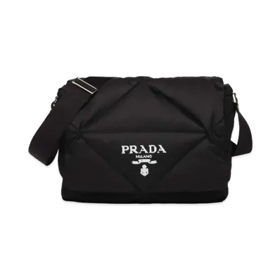 PRADA Re-Nylon Shoulder Bag "Black"
