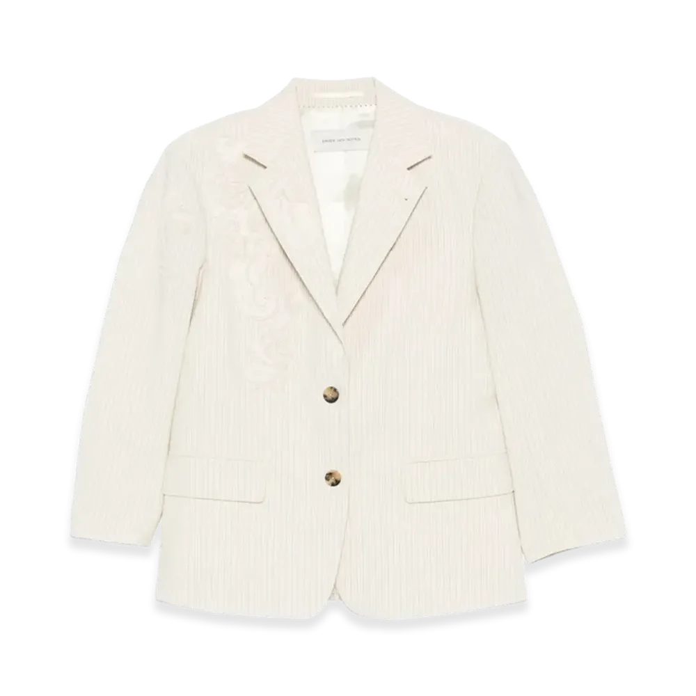 DRIES VAN NOTEN Women's Outerwear "White"